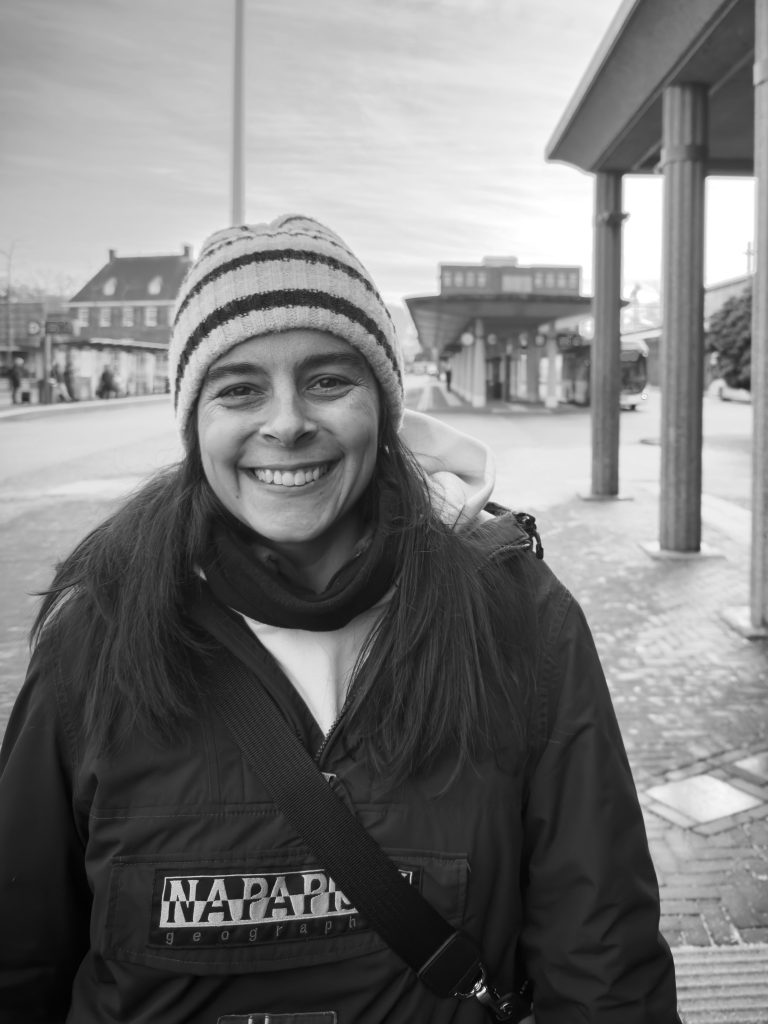 Maria Inês Fonseca em contexto de trabalho